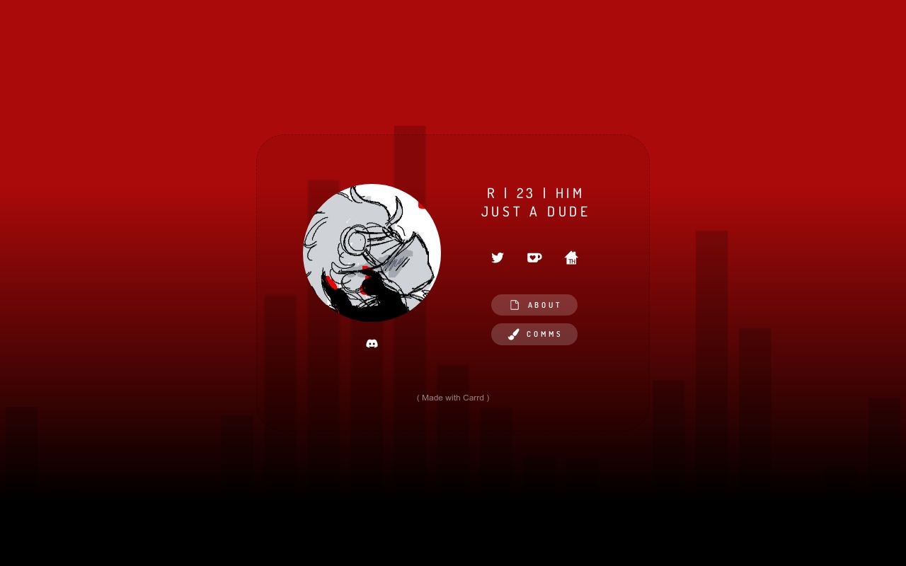Carrd profile picture for @dulled